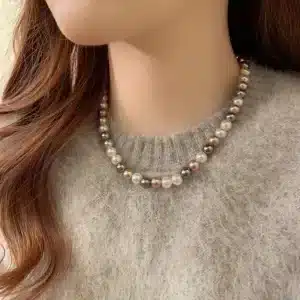 collier de perles colorées​ 3