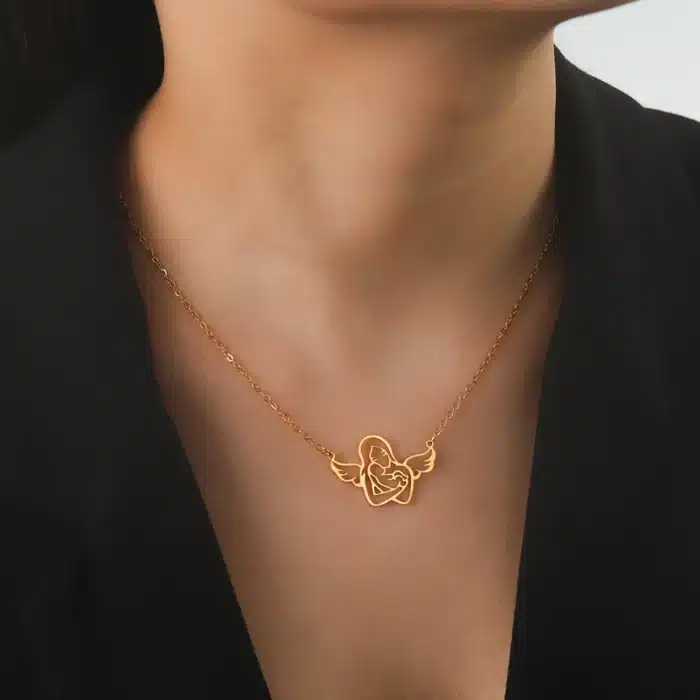 collier porte bonheur femme enceinte 2