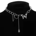 collier papillon ras de cou​ 4