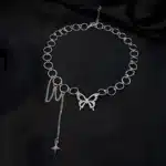 collier papillon ras de cou​ 5
