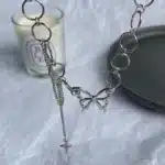 collier papillon ras de cou​ 6