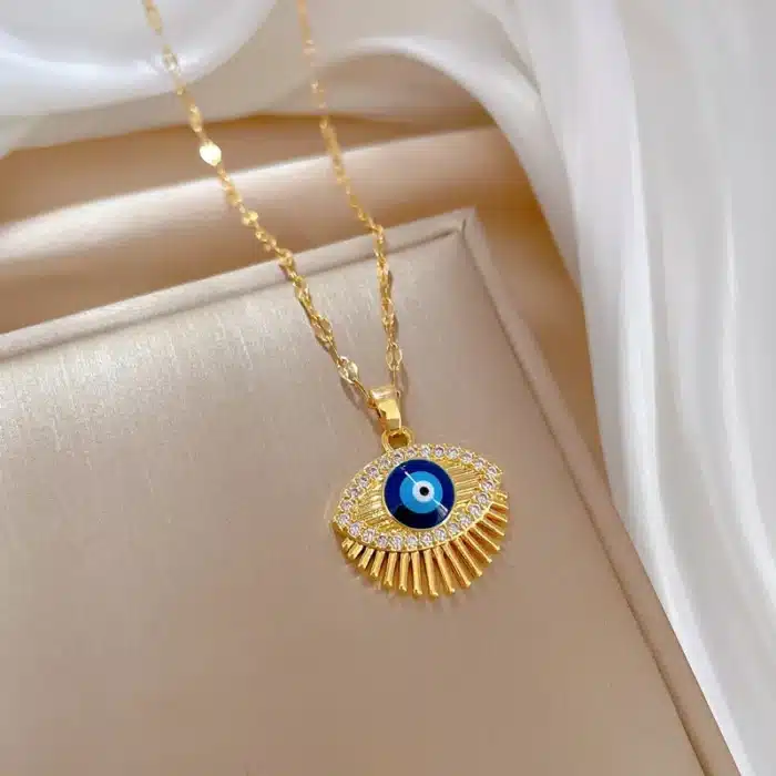 collier oeil grec 3