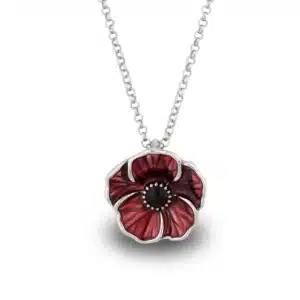 collier coquelicot​ 1