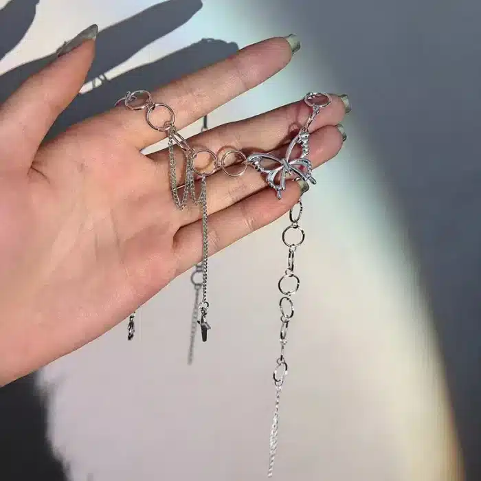 collier papillon ras de cou​ 3