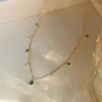 collier vert emeraude 1