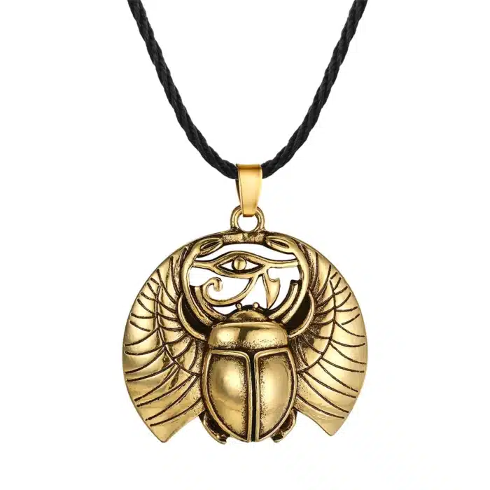 collier scarabée 2