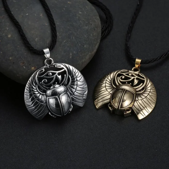 collier scarabée 5