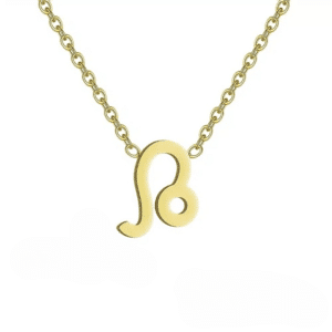 collier signe astrologique lion