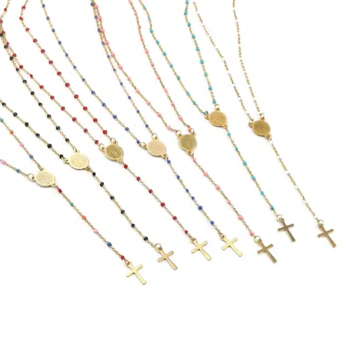 collier croix chrétienne femme 1