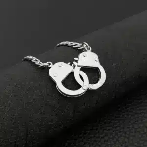collier menotté argent 3