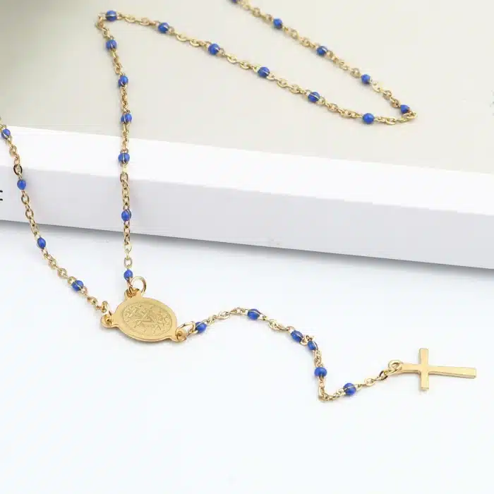 collier croix chrétienne femme 7