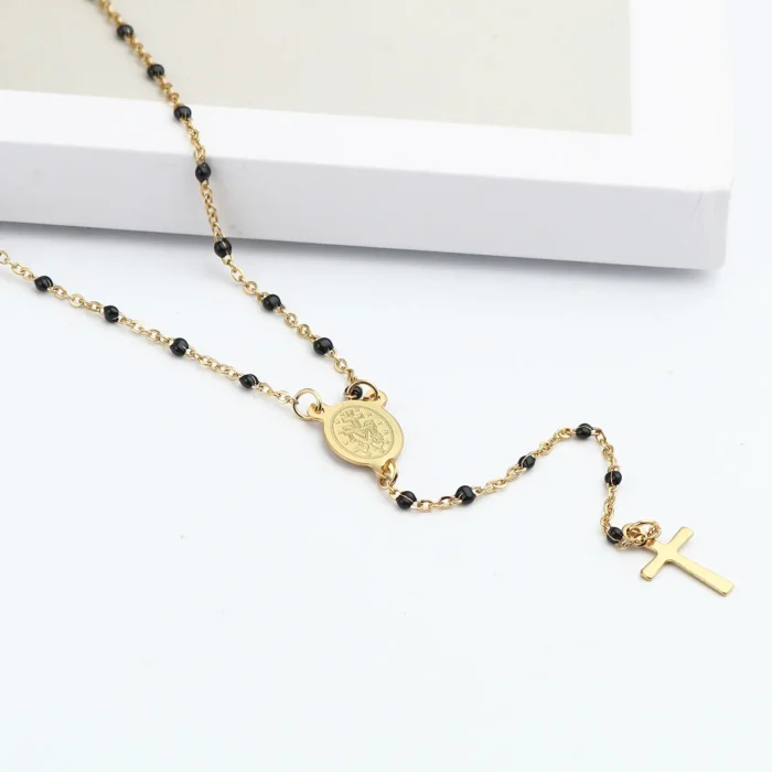 collier croix chrétienne femme 9