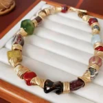 collier femme fantaisie coloré 4
