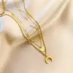 collier lune etoile 3