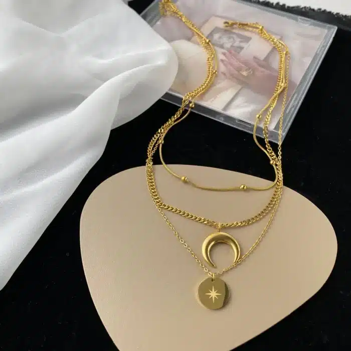 collier lune etoile 4