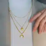 collier lune etoile 1