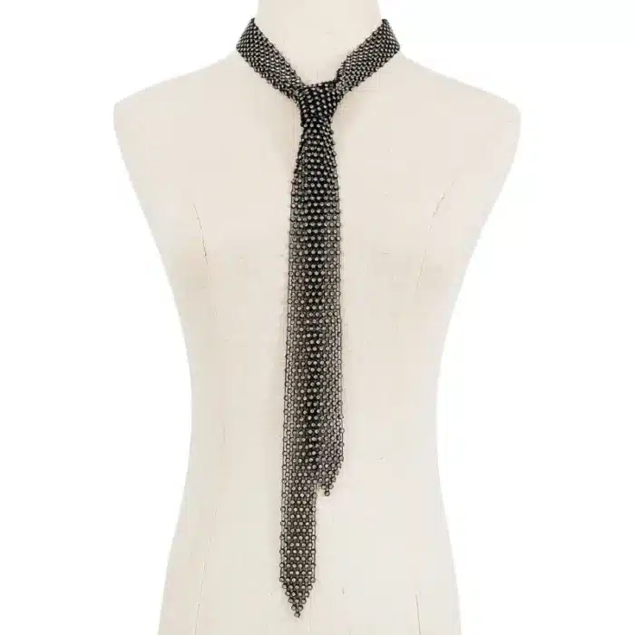 collier cravate femme​ 2