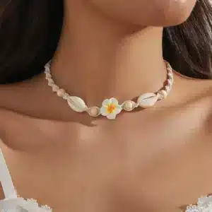 colliers de coquillages tahiti 1