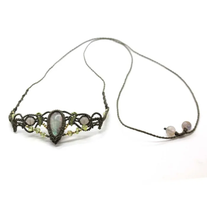 collier micro macramé 6