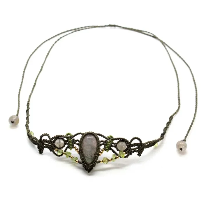 collier micro macramé 5