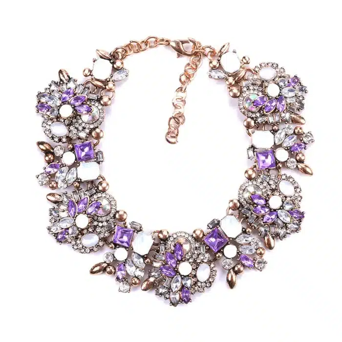 collier femme fantaisie coloré 8