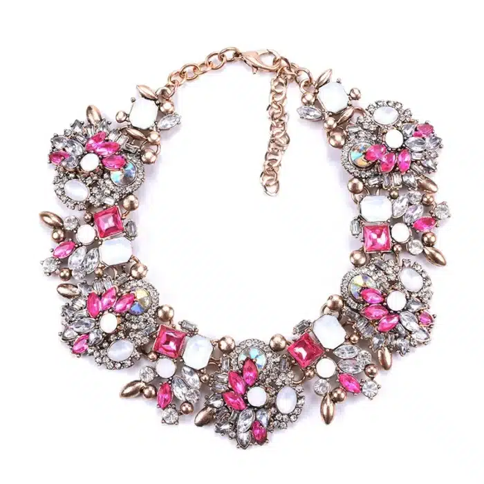 collier femme fantaisie coloré 7
