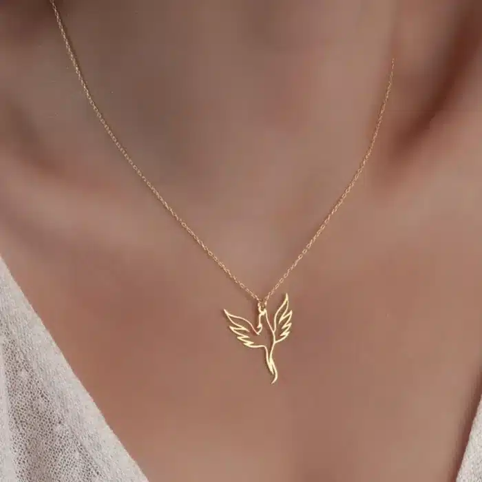 collier phoenix femme​ 2