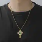 collier croix celtique​ 17