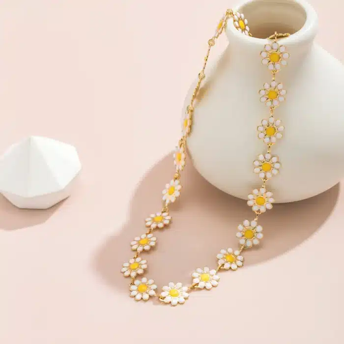 collier marguerites fleur​s 5