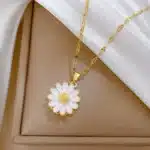 collier marguerite fleur​ 3