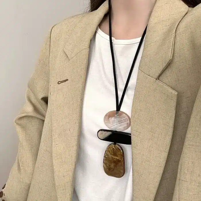 collier sautoir bohème chic​ 2