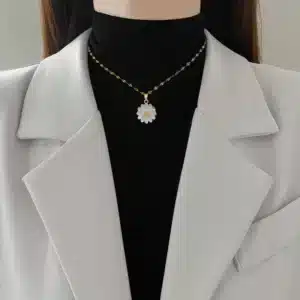 collier marguerite fleur​ 2
