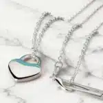 collier coeur cadenas​ 4