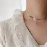 collier noeud papillon​ choker 1