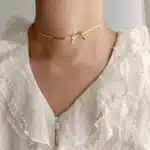 collier noeud papillon​ choker 13
