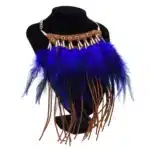 collier plume indien​ 5