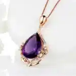 collier améthyste femme​ 1