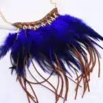 collier plume indien​ 13