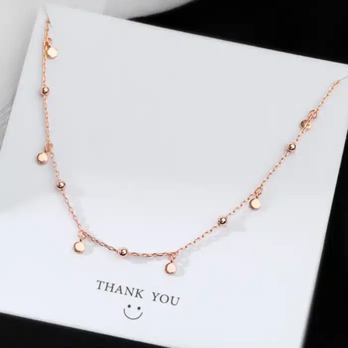 collier ras de cou pastille​ 4