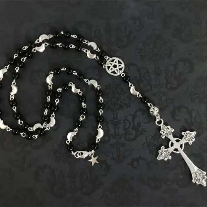 collier rosaire gothique 6