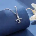 collier pendentif avion​ 1