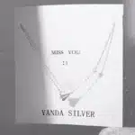 collier avion​ en papier 2