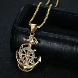 collier ancre de bateau​ 11