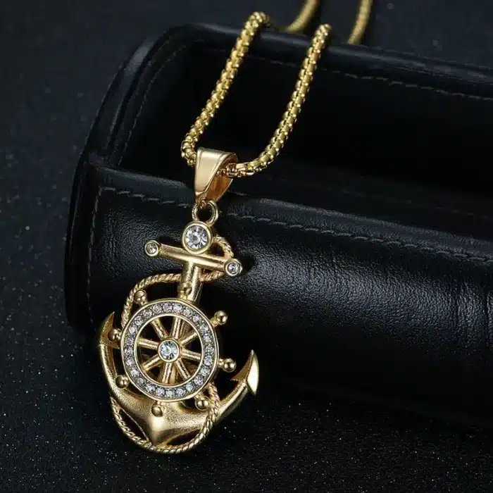 collier ancre de bateau​ 11