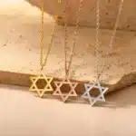 symbole juif collier​ 1