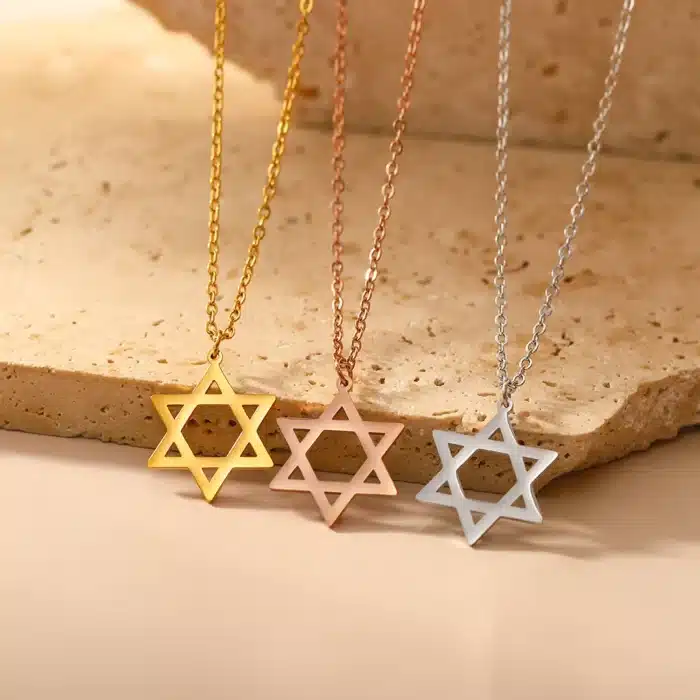 symbole juif collier 1