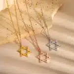 symbole juif collier​ 2