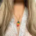 collier pierre multicolore​ 13