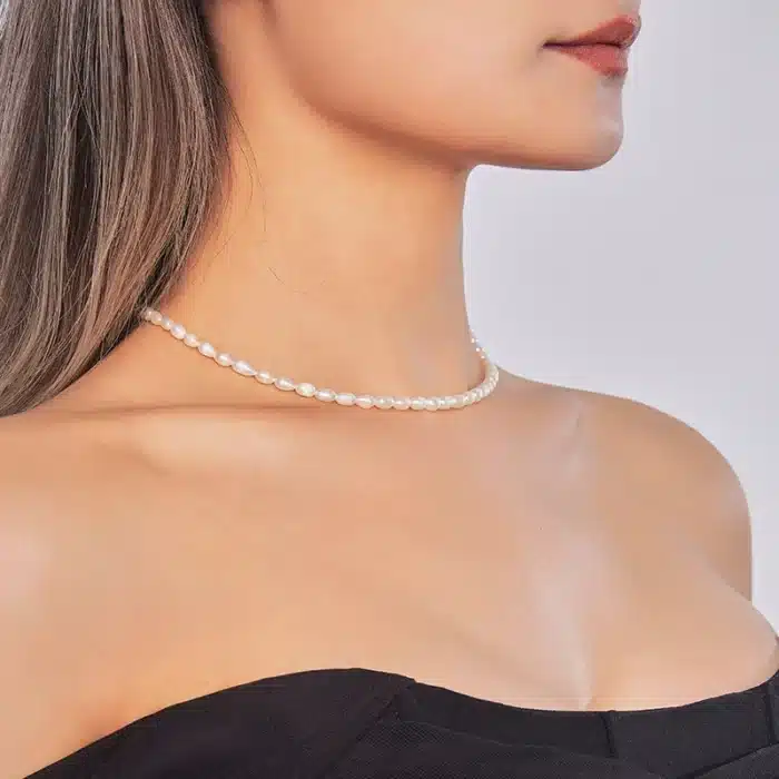 collier grain de riz​ 6