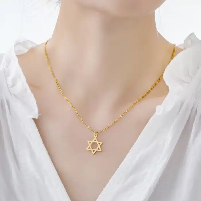 symbole juif collier 5